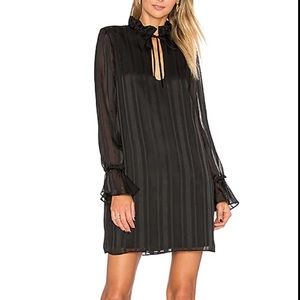 L’Academie The 70s Ruffle Sleeve Dress XS
